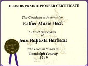 ILLINOIS Prairie Pioneer
